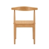 Set of 2 Wooden Kitchen Chairs with Woven Rattan Seat Japan Sale