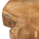 Handcrafted Teak Wood Stool in Natural Ethnic Style Kursi Model