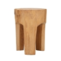 Handcrafted Teak Wood Stool, Ethnic Style Stold Offers
