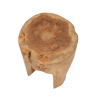 Handcrafted Teak Wood Stool, Ethnic Style Stold Sale