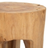 Handcrafted Teak Wood Stool, Ethnic Style Stold Discounts