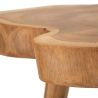 Handcrafted Teak Wood Stool, Ethnic Style Budut Offers