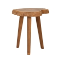 Handcrafted Teak Wood Stool, Ethnic Style Budut Choice Of