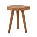 Handcrafted Teak Wood Stool, Ethnic Style Budut Promotion