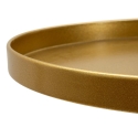 Round Gold Metal High Table 51x100cm Doha Sale