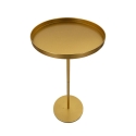 Round Gold Metal High Table 51x100cm Doha Promotion