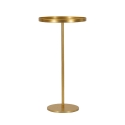 Round Gold Metal High Table 51x100cm Doha Offers