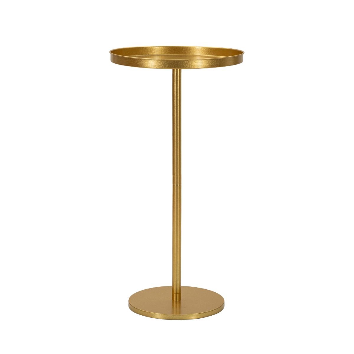 Modern Design Tall Gold Metal Table 41x80cm Doha Promotion