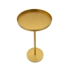 Modern Design Tall Gold Metal Table 41x80cm Doha Offers