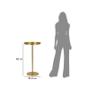 Modern Design Tall Gold Metal Table 41x80cm Doha Bulk Discounts