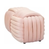 Modern Velvet Woven Bench Pouf 90x45x45cm Softy Buy