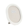 White Resin Oval Photo Frame 20x25 cm Ovally Promotion