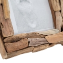 Rectangular Wooden Photo Frame 21x26 cm Nature Sale