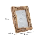 Rectangular Wooden Photo Frame 21x26 cm Nature Catalog
