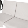 Deluxe 3-Seater Garden Swing with Canopy, 230x120x165cm, Grey Discounts