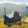 Rolly 96L Foldable Beach Utility Cart with Wheels Offers