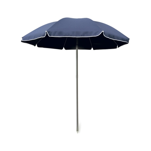 Aluminum Beach Umbrella Ø2.20m with 8 Ribs and Carry Bag - Rimini Promotion