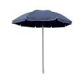 Aluminum Beach Umbrella Ø2.20m with 8 Ribs and Carry Bag - Rimini Promotion