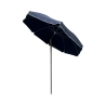 Aluminum Beach Umbrella Ø2.20m with 8 Ribs and Carry Bag - Rimini Offers
