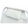 Folding Beach Chair with Cushion, Aluminum, Grecia On Sale