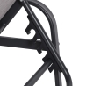 Varadero Beach Lounger with Steel Frame, PVC, and Polyester Discounts