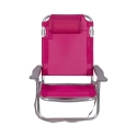 Beach Chair with Pillow and Armrests in Aluminum Brasile Model Offers