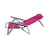 Beach Chair with Pillow and Armrests in Aluminum Brasile Model Discounts
