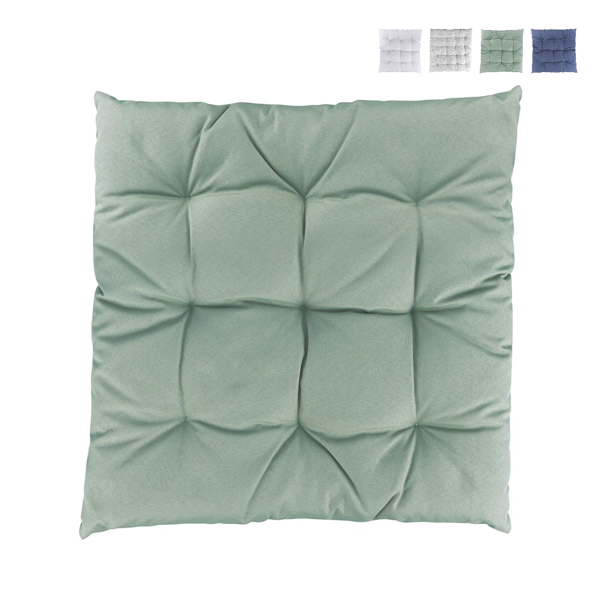 Cuscino sedia outdoor imbottito idrorepellente 50x45cm Omari Promotion