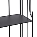 Durak Folding Outdoor Shelf with 4 Wrought Iron Shelves Choice Of