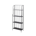 Scaffale da esterno 4 ripiani in ferro battuto richiudibile Durak Bulk Discounts