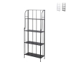 Durak Folding Outdoor Shelf with 4 Wrought Iron Shelves Promotion