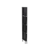 Nuvia Folding Slim 4-Shelf Wrought Iron Outdoor Rack Catalog