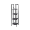 Scaffale da esterno slim 4 ripiani in ferro battuto richiudibile Nuvia Bulk Discounts
