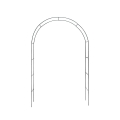 Eden Metal Garden Arch 140x240 cm Promotion