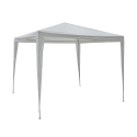Gazebo 3x3 idrorepellente montaggio rapido con kit bianco Tropico Discounts