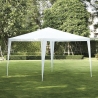 Gazebo 3x3 idrorepellente montaggio rapido con kit bianco Tropico On Sale