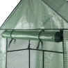 Branik Greenhouse with 4 Shelves and Protective Cover Offers