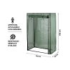 Erona Balcony Greenhouse for Plants 100x50x150cm with Protective Cover Choice Of
