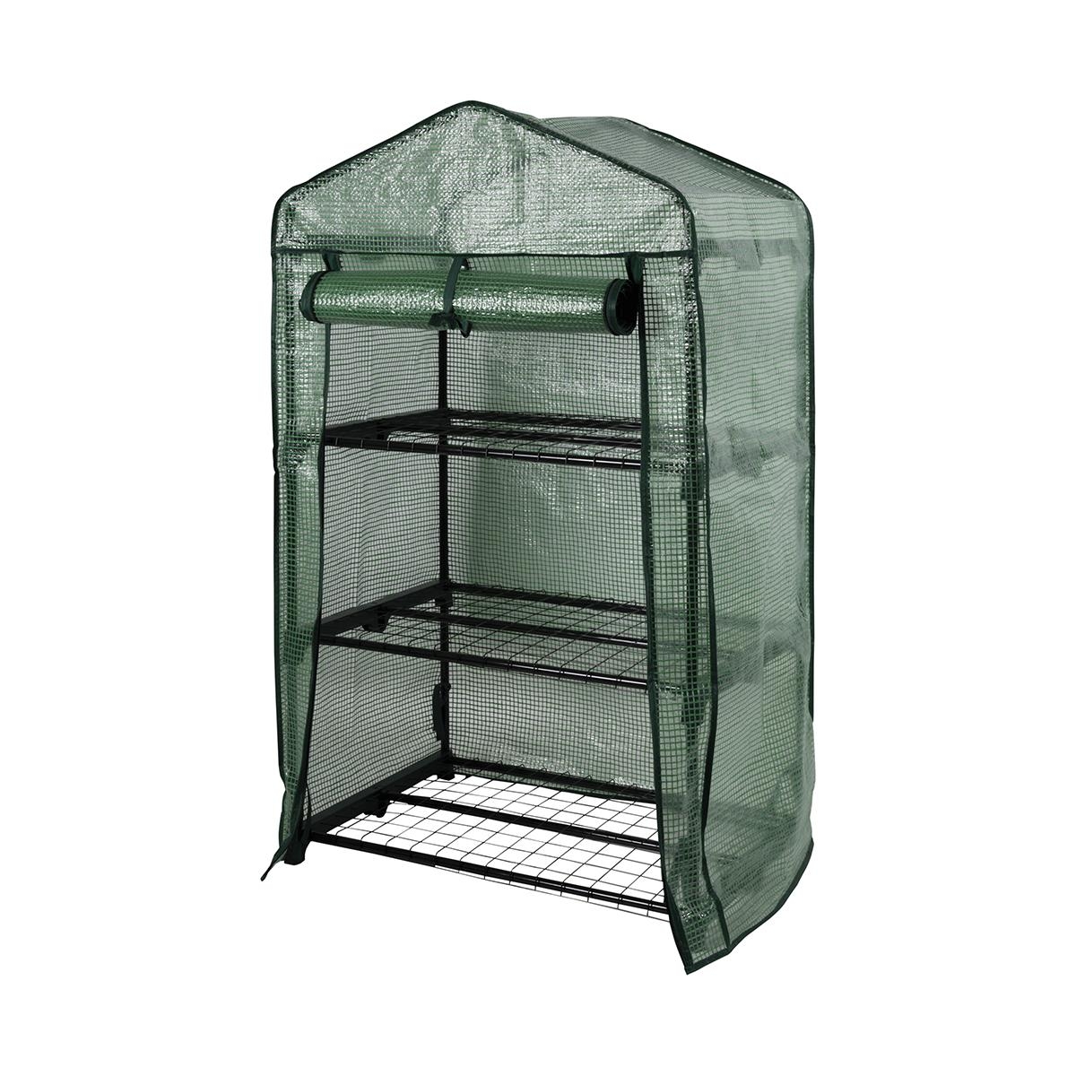 Tivar 3-Shelf Balcony Greenhouse with Protective Cover