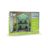Lomea 2-Tier Balcony Greenhouse with Protective Cover Bulk Discounts