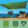 Virek Square Shade Sail 4x4 m Characteristics