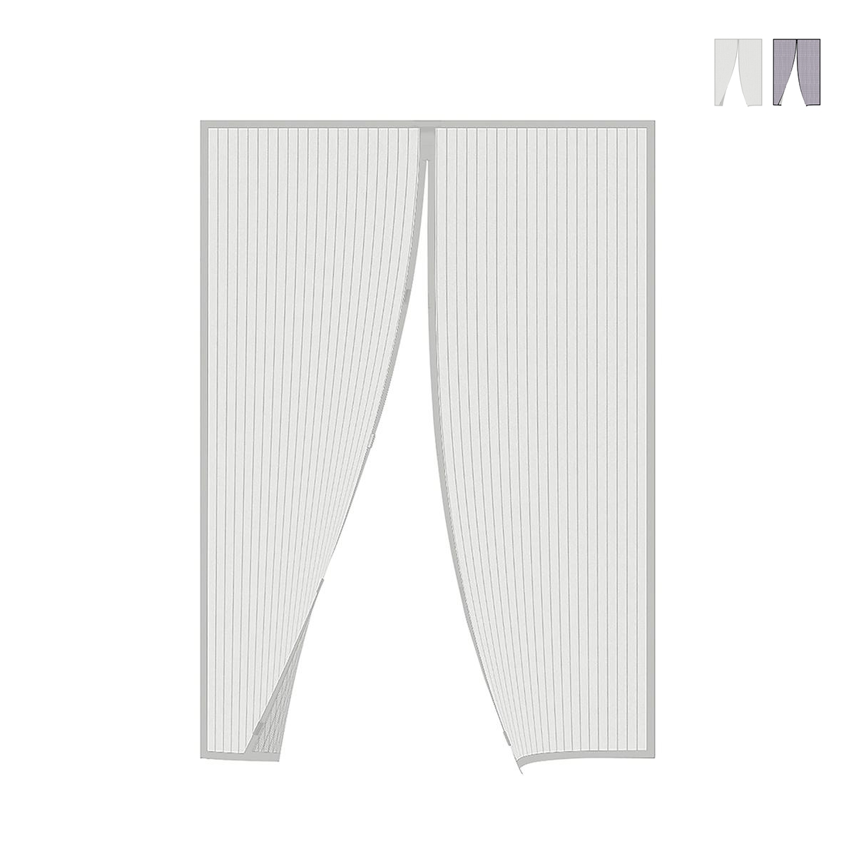 Magnetic Door Screen 130x220cm with Double-Sided Tape and 8 Magnets Zanzibar Promotion