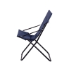 Panama Padded Folding Garden Recliner Chair with Armrests Measures