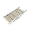 Aluminum Beach and Garden Lounger with Sunshade Riccione Cheap