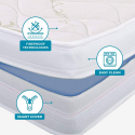 Small Single mattress waterfoam 80x190x26cm with removable cover Premium Discounts