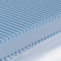 Single mattress waterfoam 90x190x26cm with removable cover Premium Characteristics