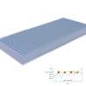 Single mattress waterfoam 90x200x26cm with removable cover Premium Bulk Discounts