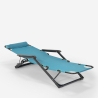2 Emily Lux Zero Gravity Foldable Reclining Beach & Garden Chairs 