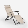 Set of 4 Emily Lux Zero Gravity Folding Beach Garden Lounge Chairs, Multi-Position 