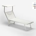 Santorini Professional Aluminum Beach Sun Lounger Promotion